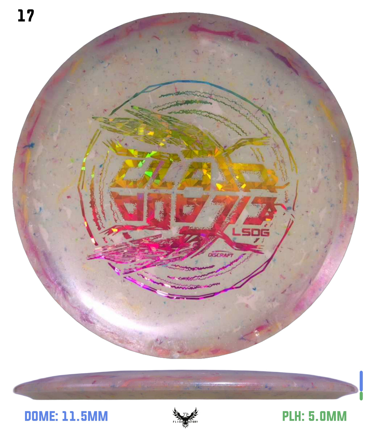 Discraft Colorshift Jawbreaker Z Cicada - Ledgestone 2026 Season 1