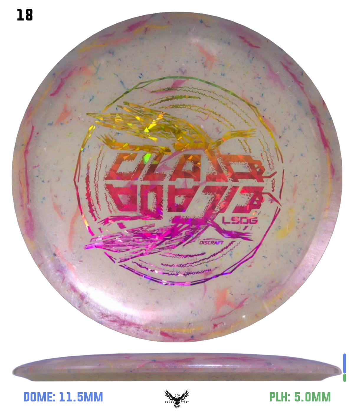 Discraft Colorshift Jawbreaker Z Cicada - Ledgestone 2026 Season 1