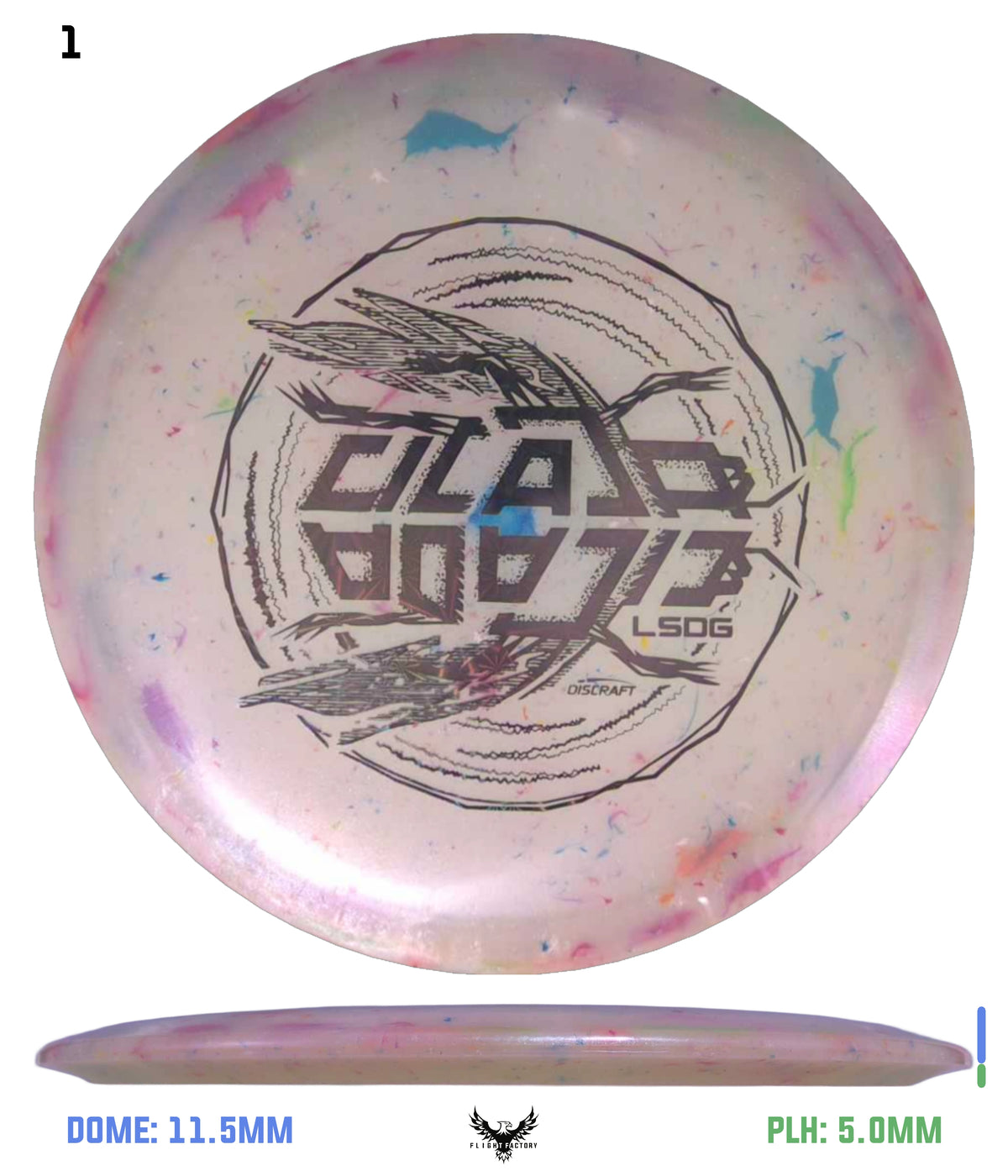 Discraft Colorshift Jawbreaker Z Cicada - Ledgestone 2026 Season 1