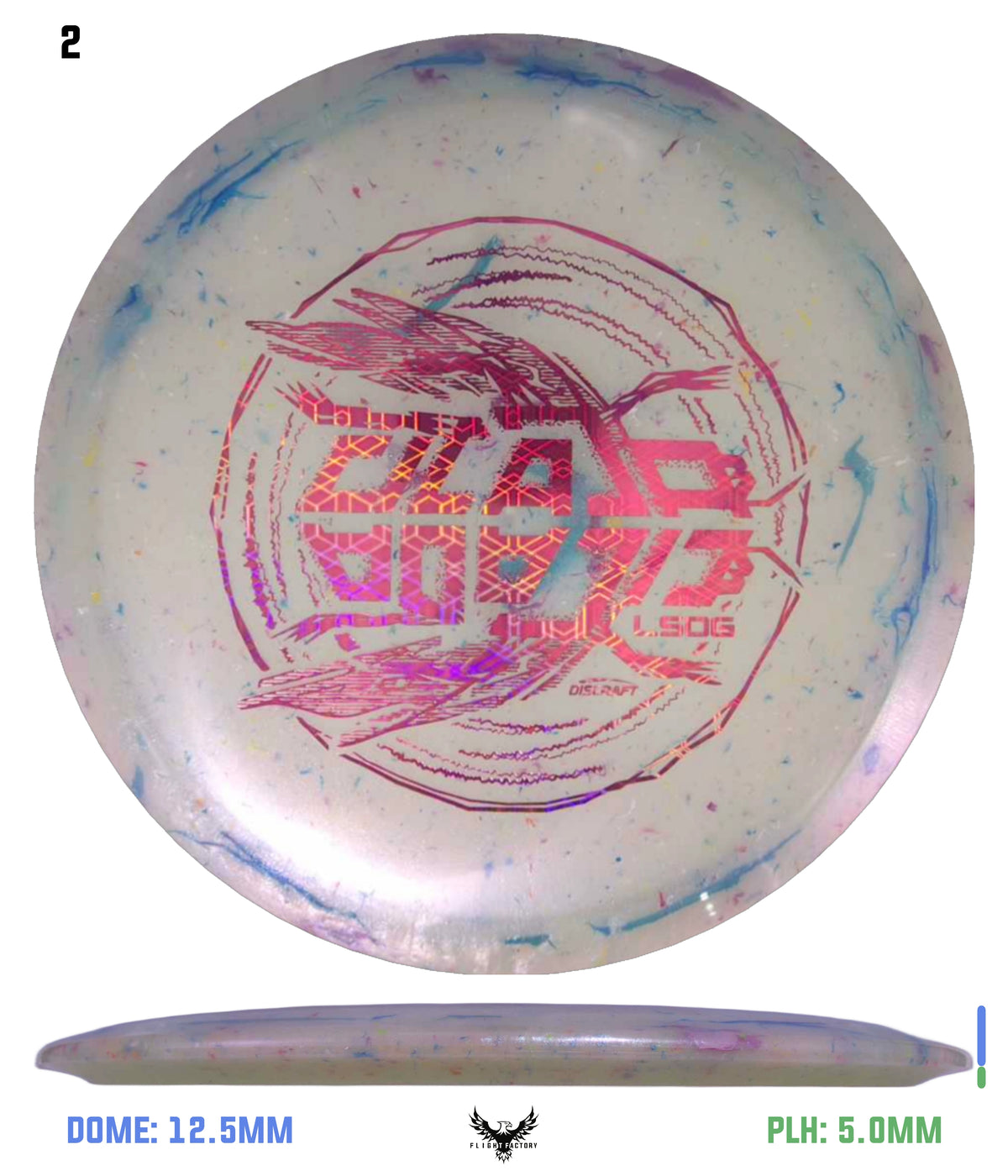 Discraft Colorshift Jawbreaker Z Cicada - Ledgestone 2026 Season 1
