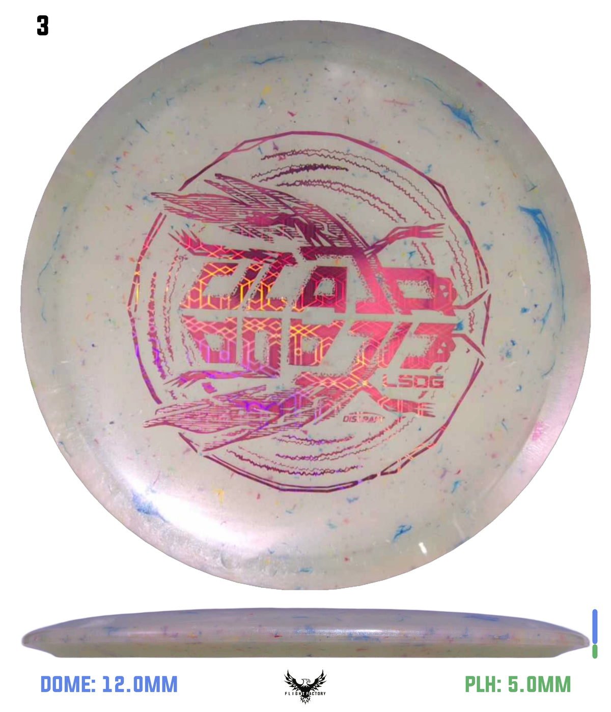 Discraft Colorshift Jawbreaker Z Cicada - Ledgestone 2026 Season 1