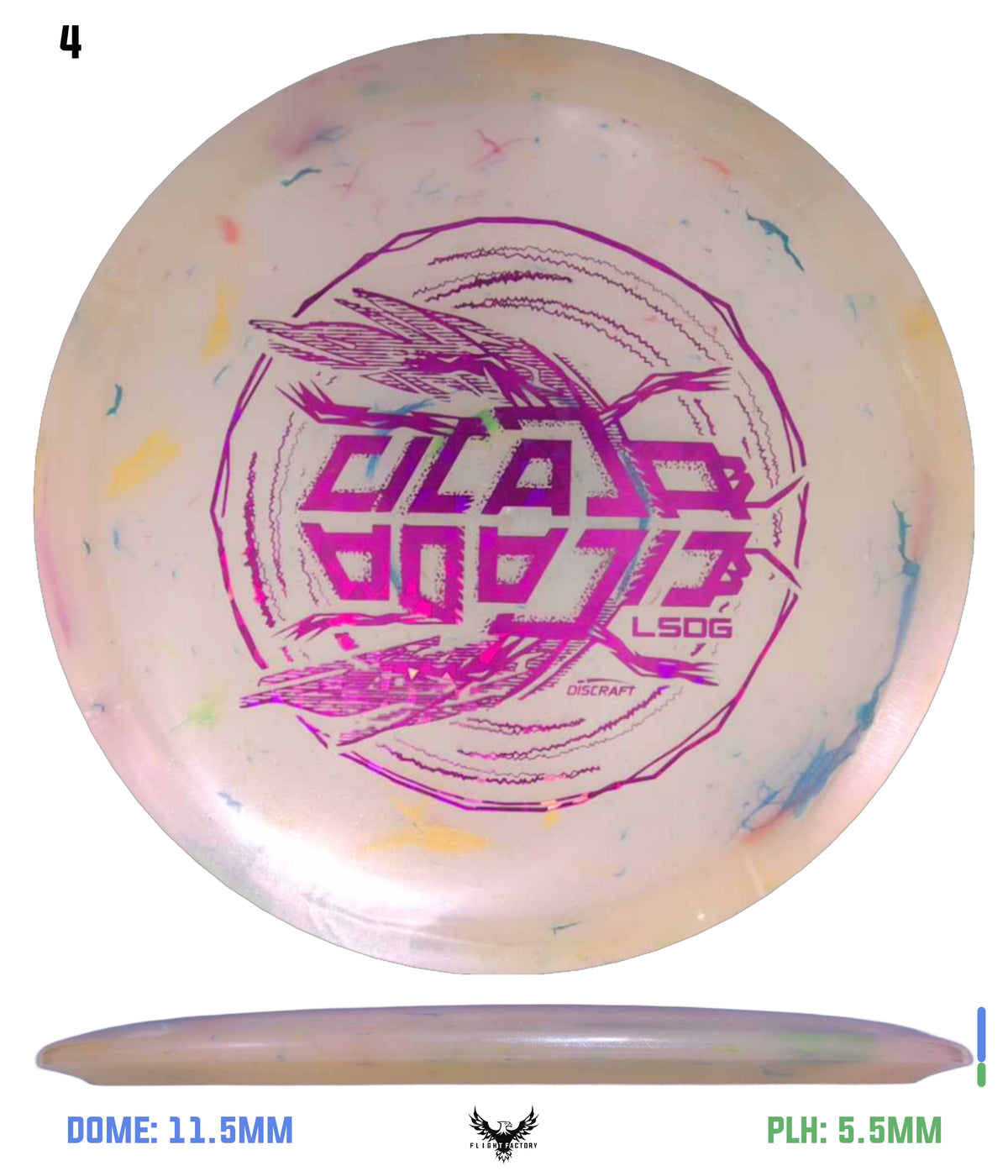 Discraft Colorshift Jawbreaker Z Cicada - Ledgestone 2026 Season 1
