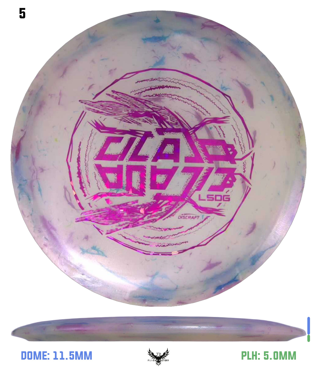 Discraft Colorshift Jawbreaker Z Cicada - Ledgestone 2026 Season 1