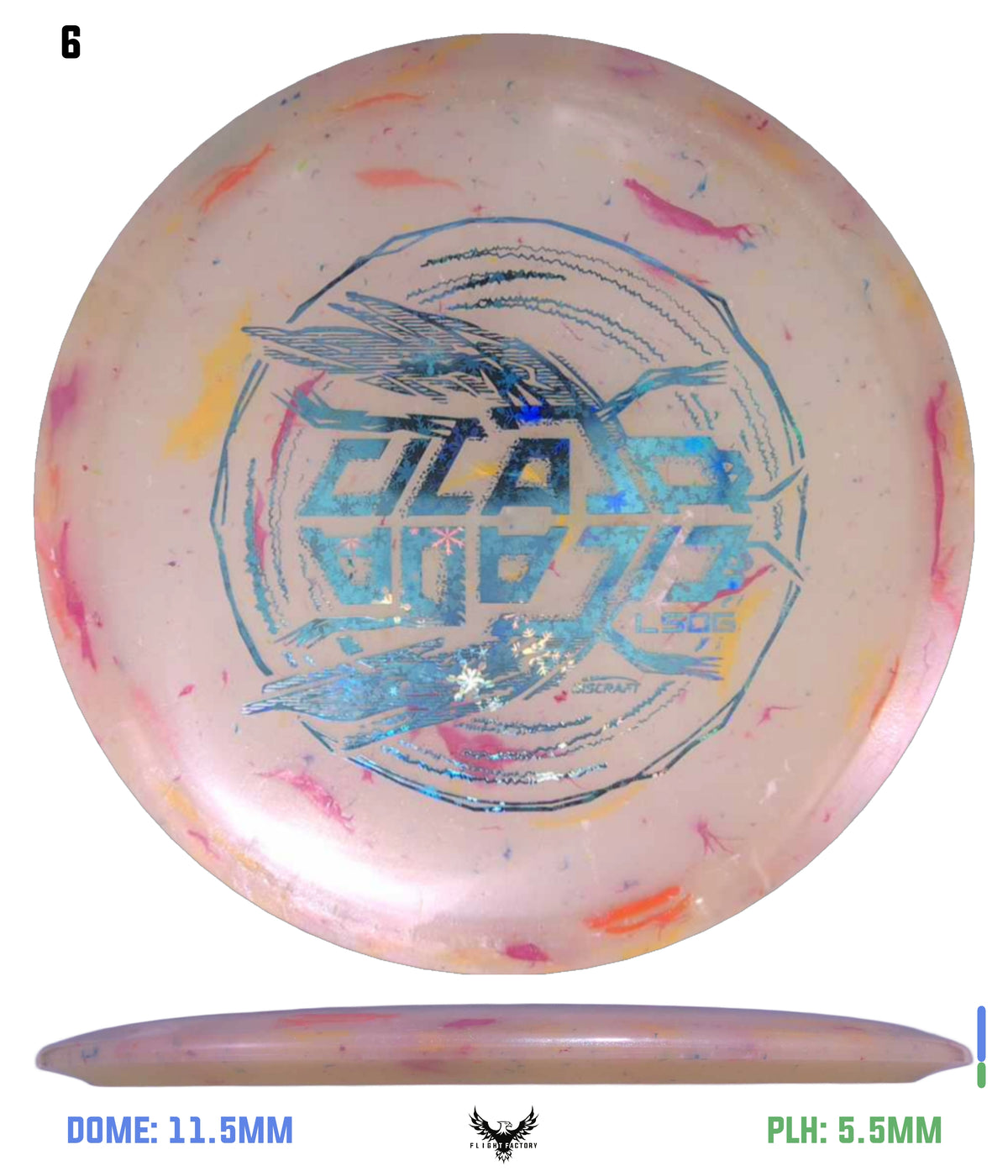 Discraft Colorshift Jawbreaker Z Cicada - Ledgestone 2026 Season 1
