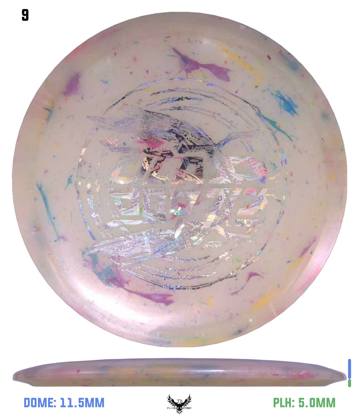 Discraft Colorshift Jawbreaker Z Cicada - Ledgestone 2026 Season 1