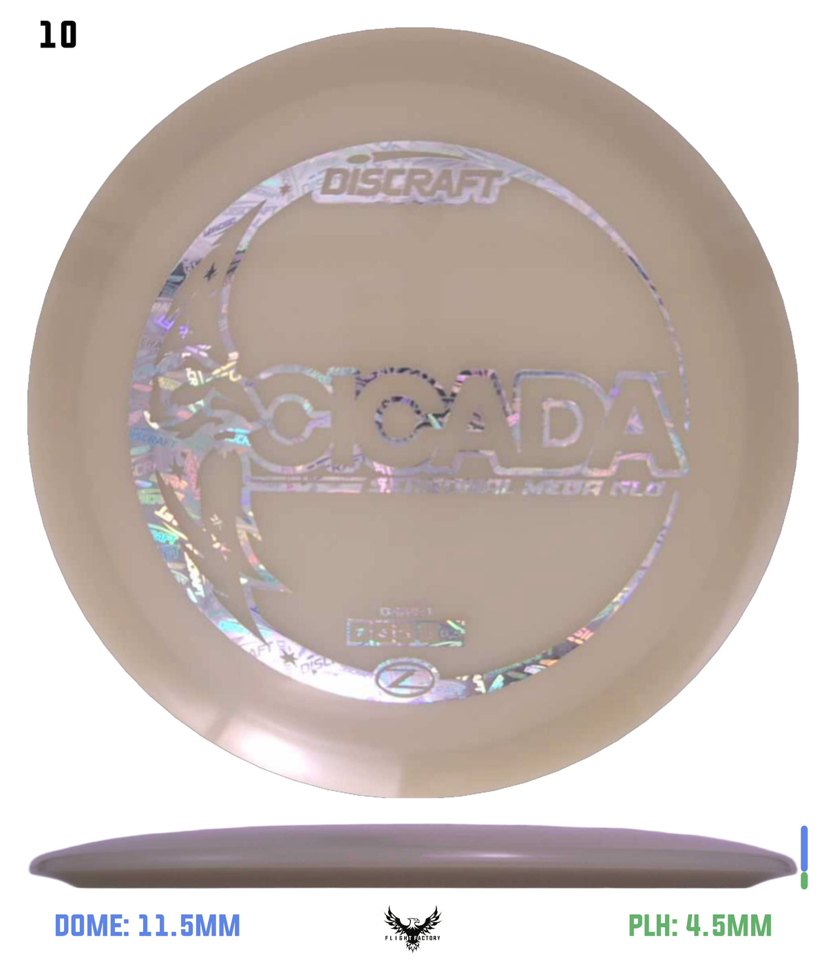Discraft Seasonal Mega Glo Z Cicada