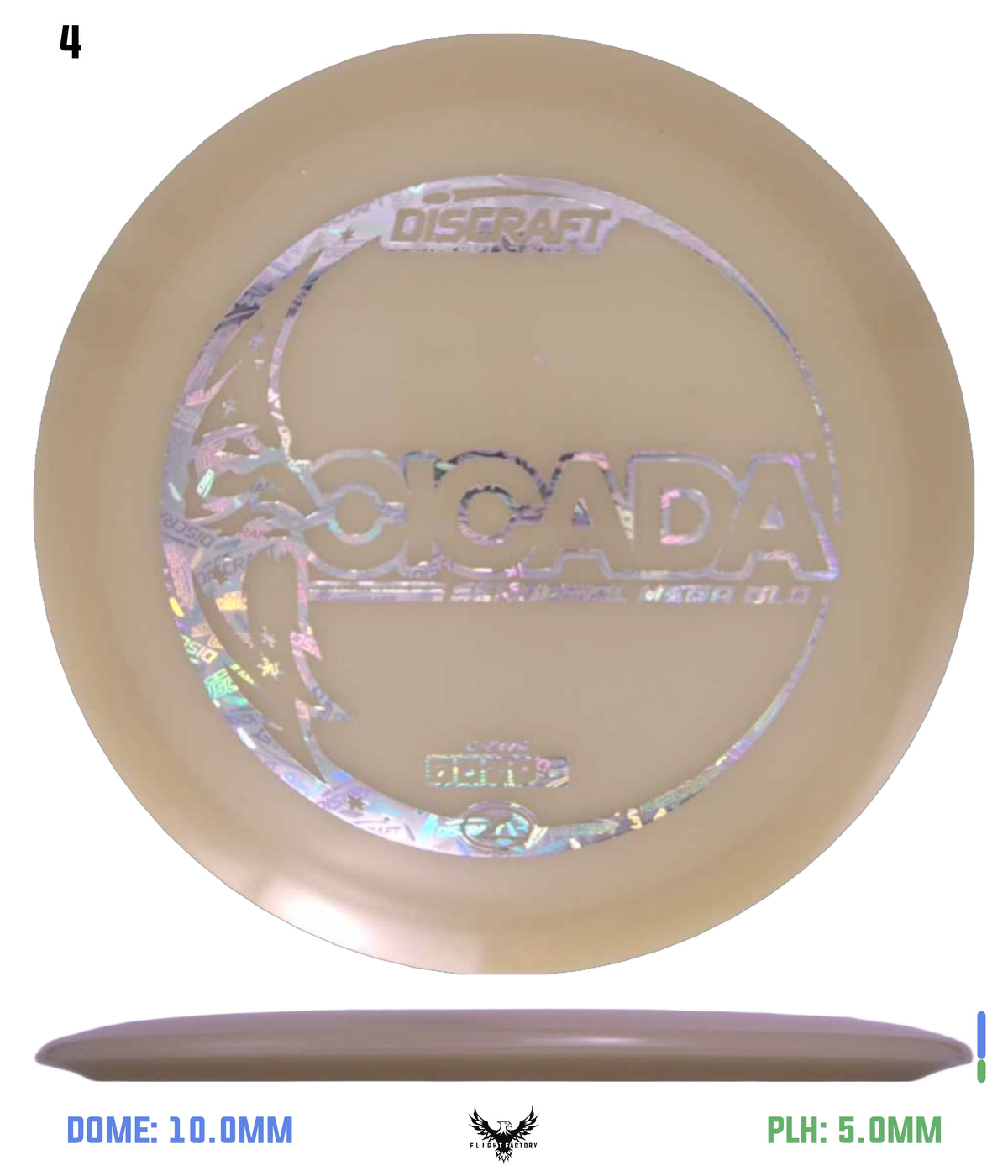 Discraft Seasonal Mega Glo Z Cicada