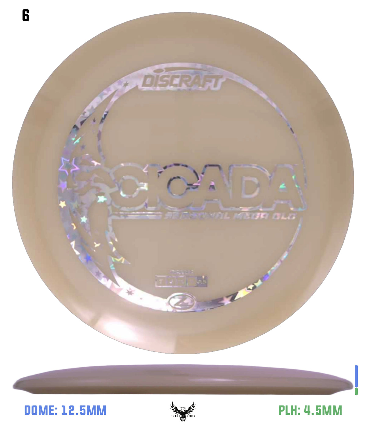 Discraft Seasonal Mega Glo Z Cicada