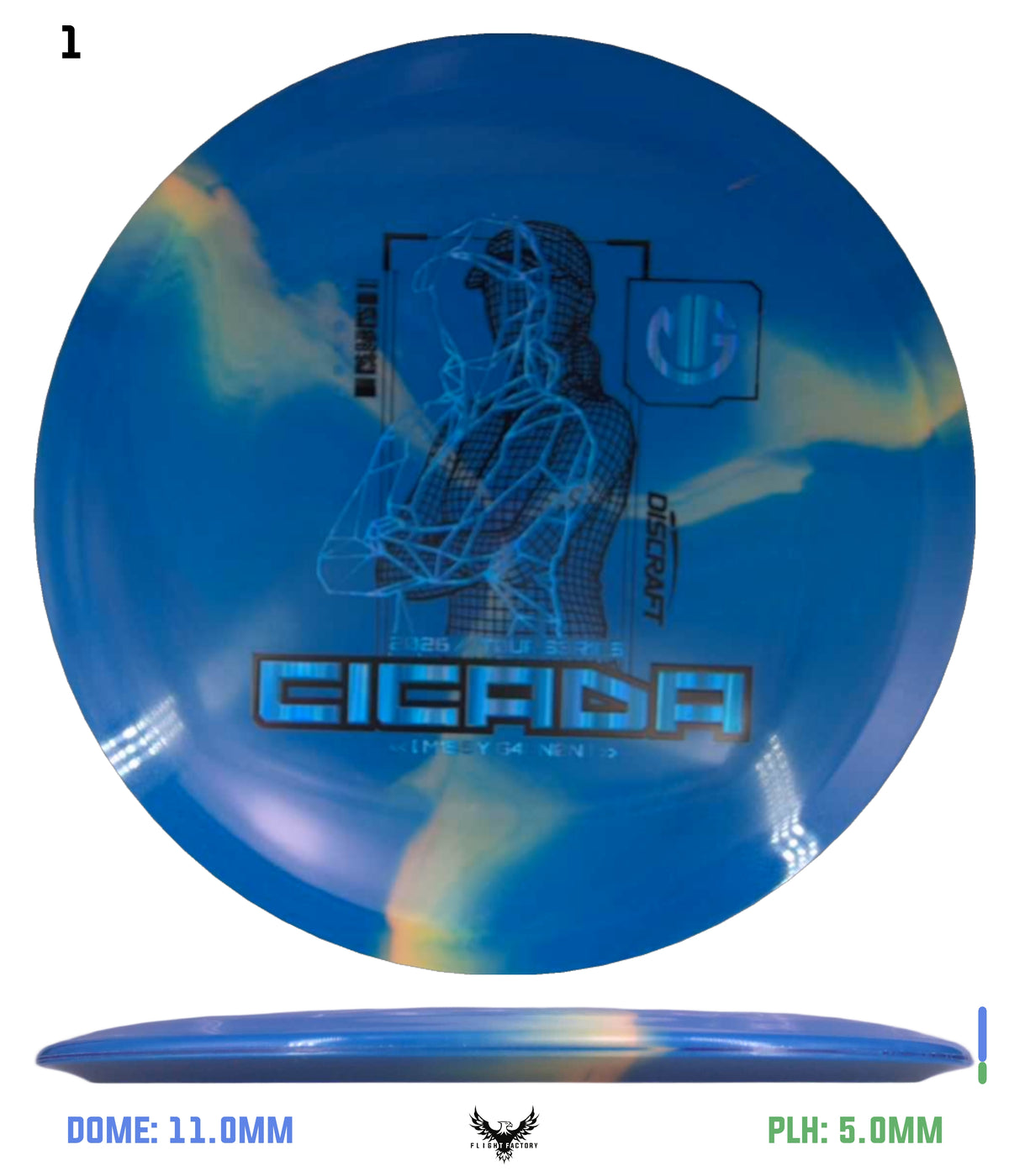 Discraft 2026 Tour Series V2 Cicada – Missy Gannon