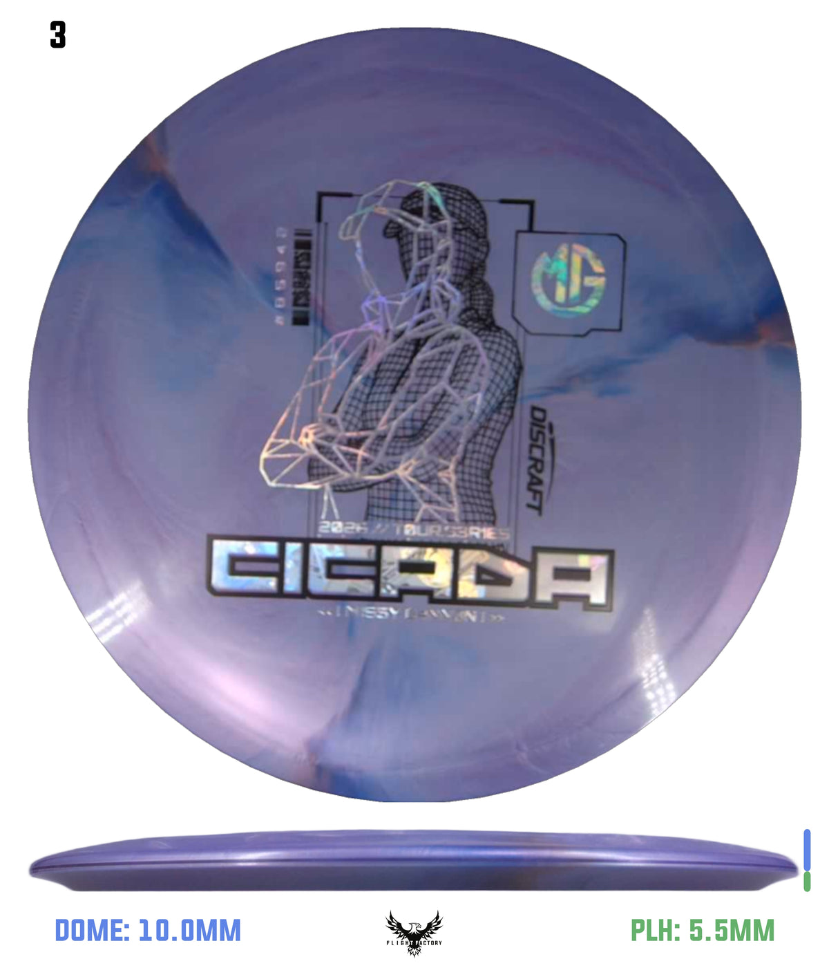Discraft 2026 Tour Series V2 Cicada – Missy Gannon