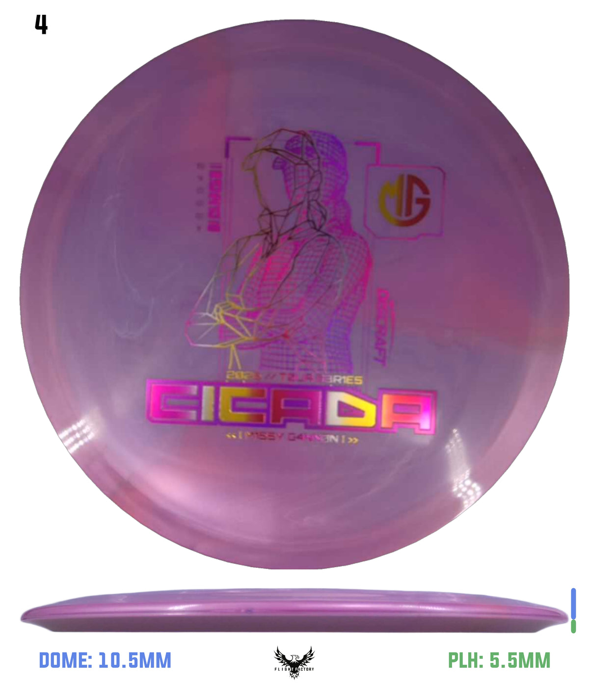 Discraft 2026 Tour Series V2 Cicada – Missy Gannon
