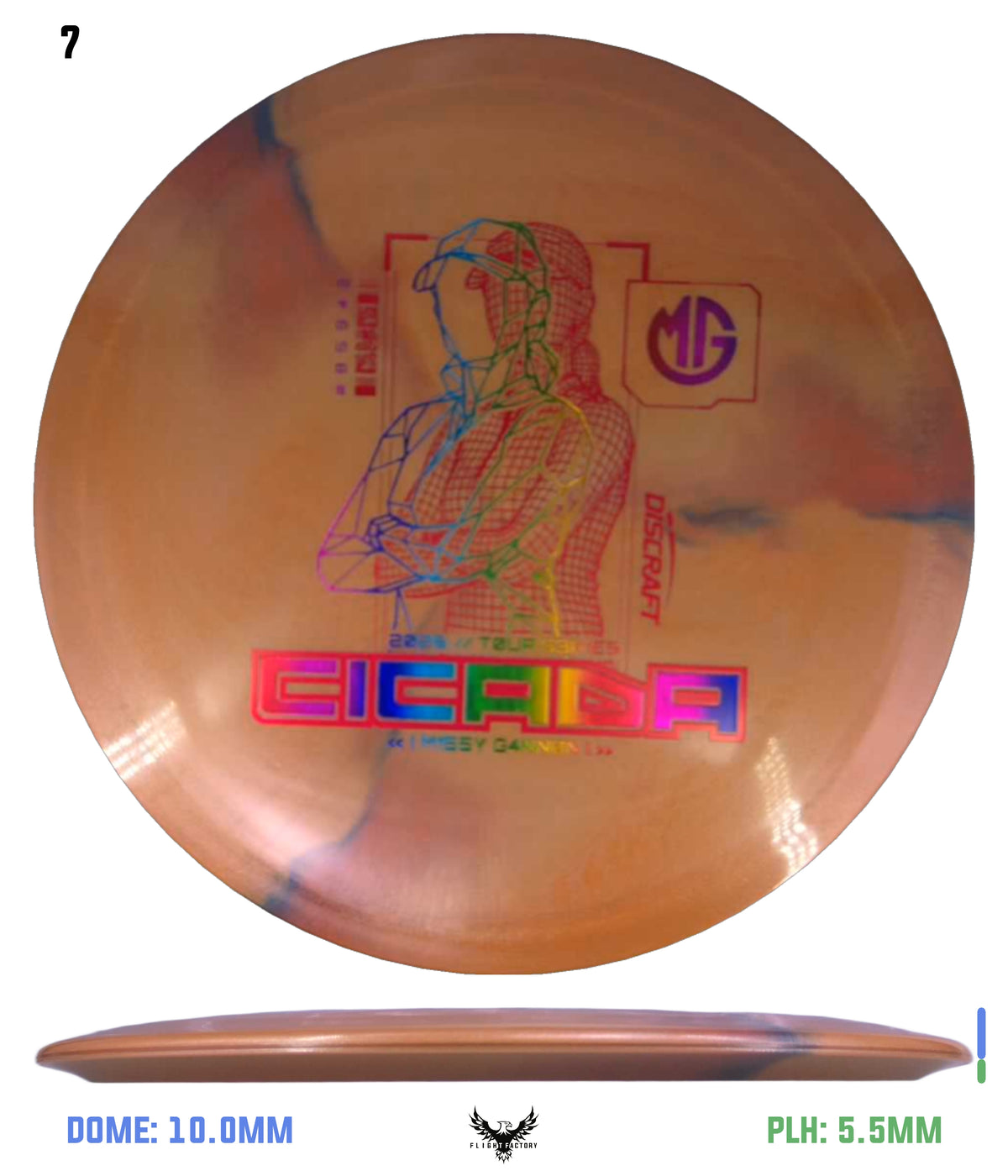 Discraft 2026 Tour Series V2 Cicada – Missy Gannon
