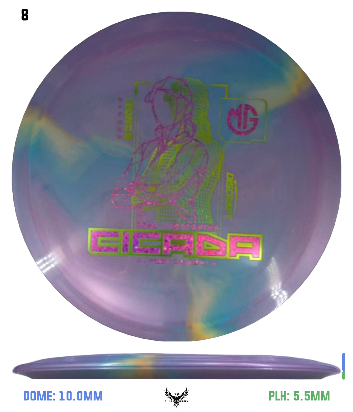Discraft 2026 Tour Series V2 Cicada – Missy Gannon