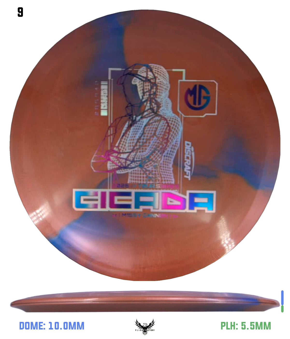 Discraft 2026 Tour Series V2 Cicada – Missy Gannon