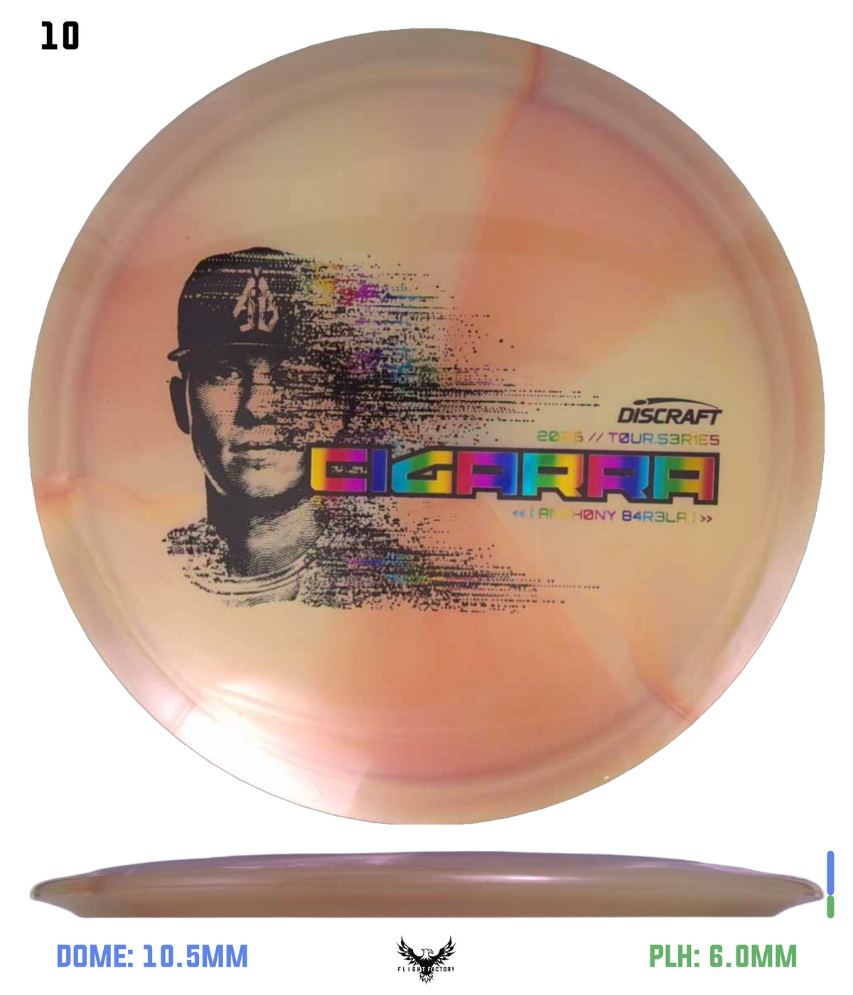 Discraft 2026 Tour Series Cigarra - Anthony Barela