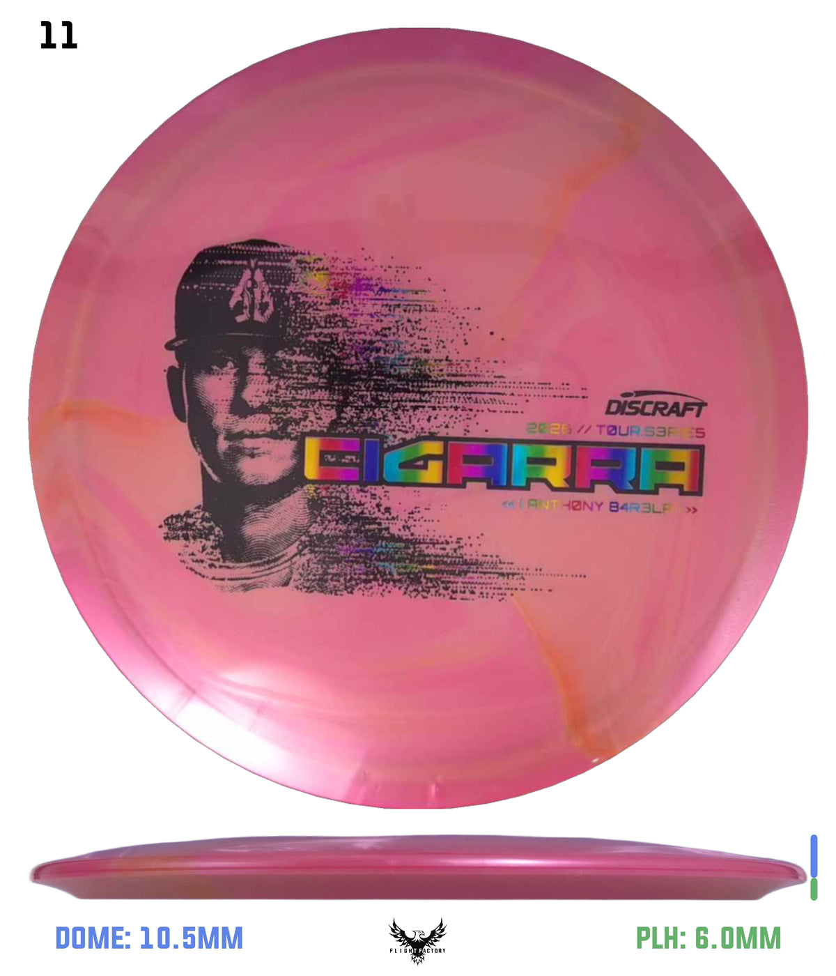 Discraft 2026 Tour Series Cigarra - Anthony Barela