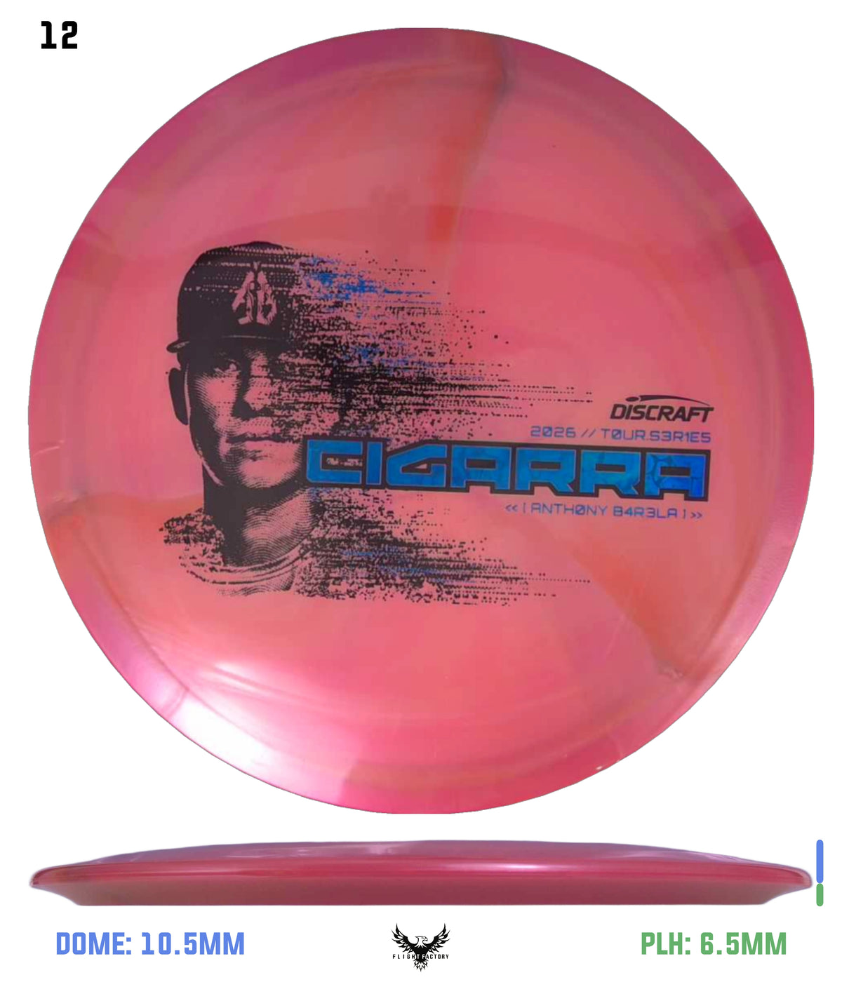 Discraft 2026 Tour Series Cigarra - Anthony Barela