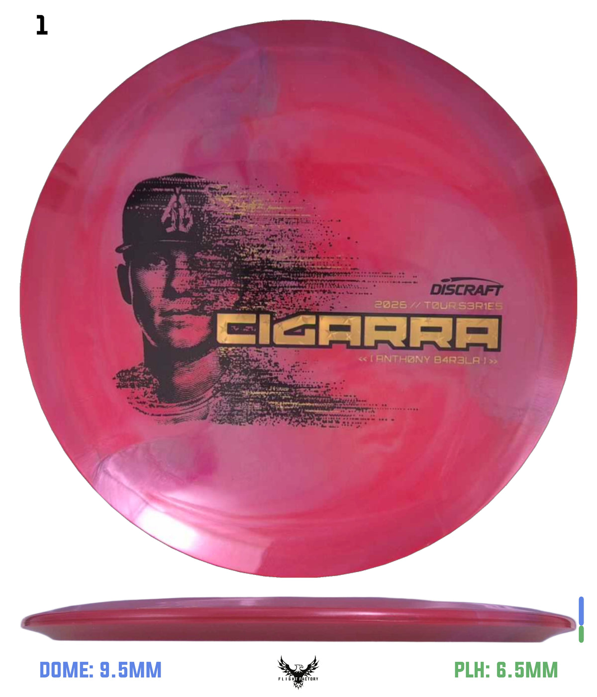 Discraft 2026 Tour Series Cigarra - Anthony Barela