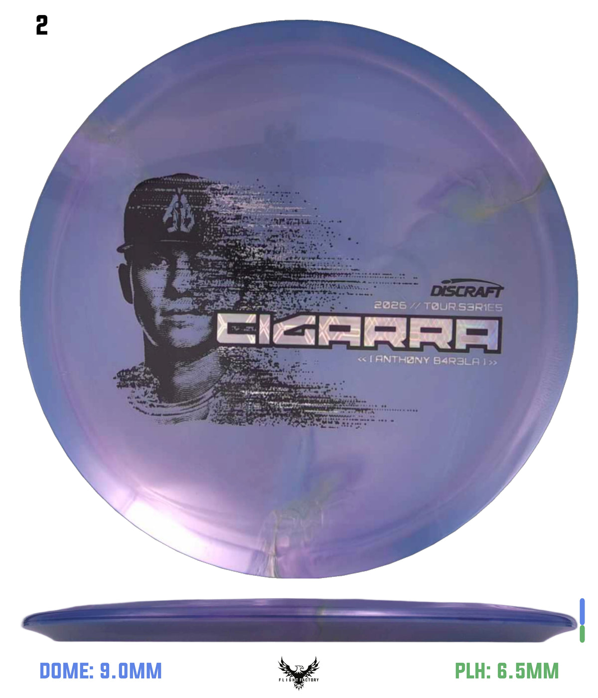 Discraft 2026 Tour Series Cigarra - Anthony Barela