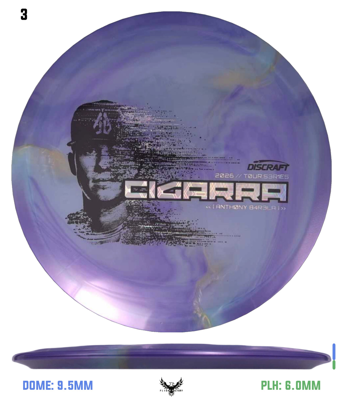 Discraft 2026 Tour Series Cigarra - Anthony Barela