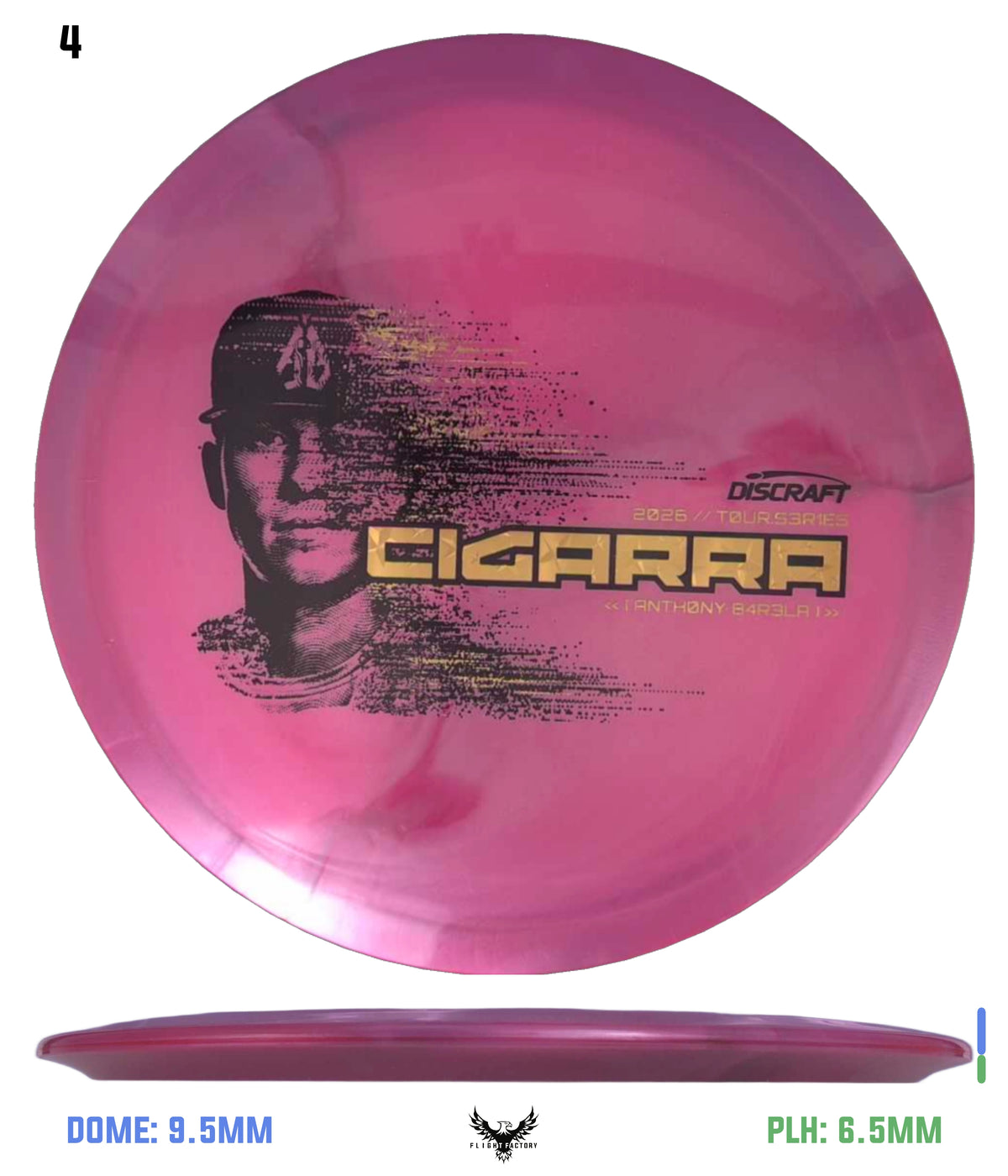 Discraft 2026 Tour Series Cigarra - Anthony Barela
