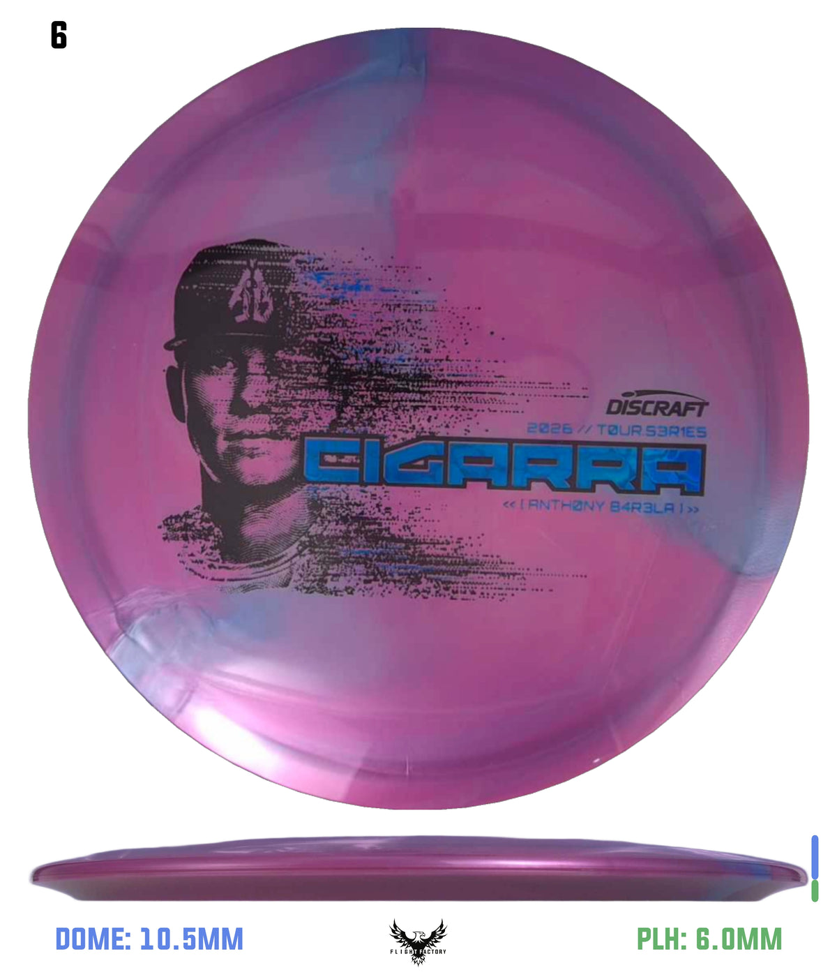 Discraft 2026 Tour Series Cigarra - Anthony Barela