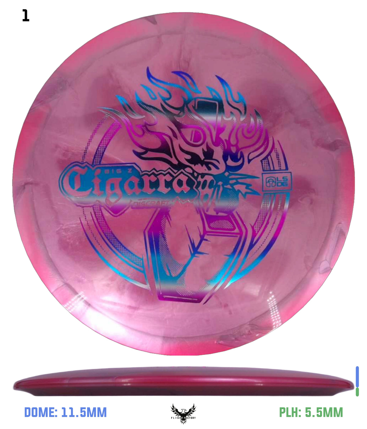 Discraft Anthony Barela Z Swirl Cigarra - Ledgestone 2026 Season 2