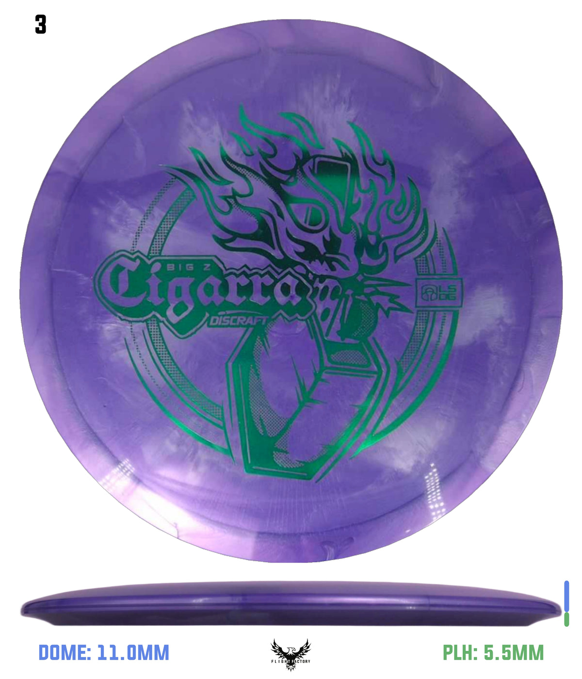 Discraft Anthony Barela Z Swirl Cigarra - Ledgestone 2026 Season 2