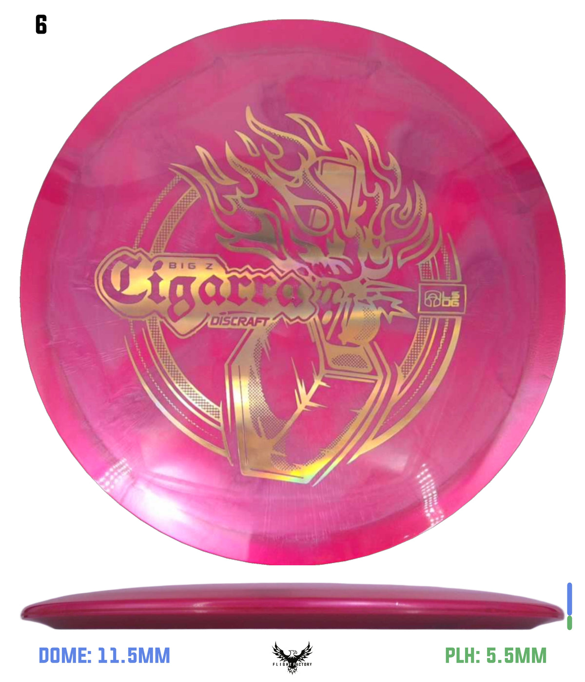 Discraft Anthony Barela Z Swirl Cigarra - Ledgestone 2026 Season 2