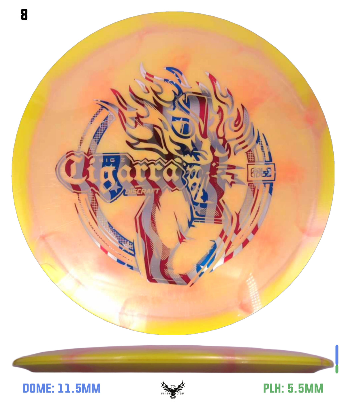 Discraft Anthony Barela Z Swirl Cigarra - Ledgestone 2026 Season 2