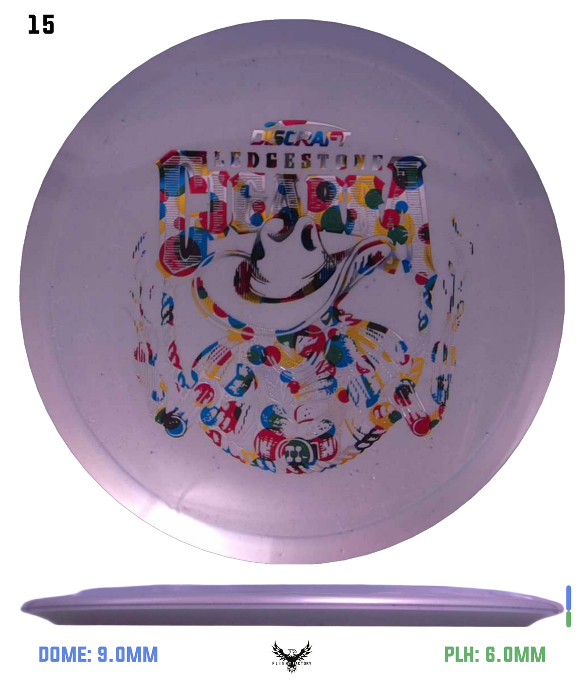 Discraft Anthony Barela Titanium Sparkle Cigarra - Ledgestone 2026 Preseason