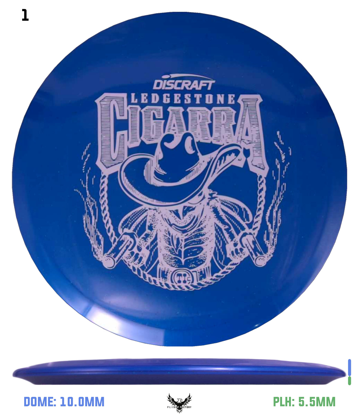 Discraft Anthony Barela Titanium Sparkle Cigarra - Ledgestone 2026 Preseason