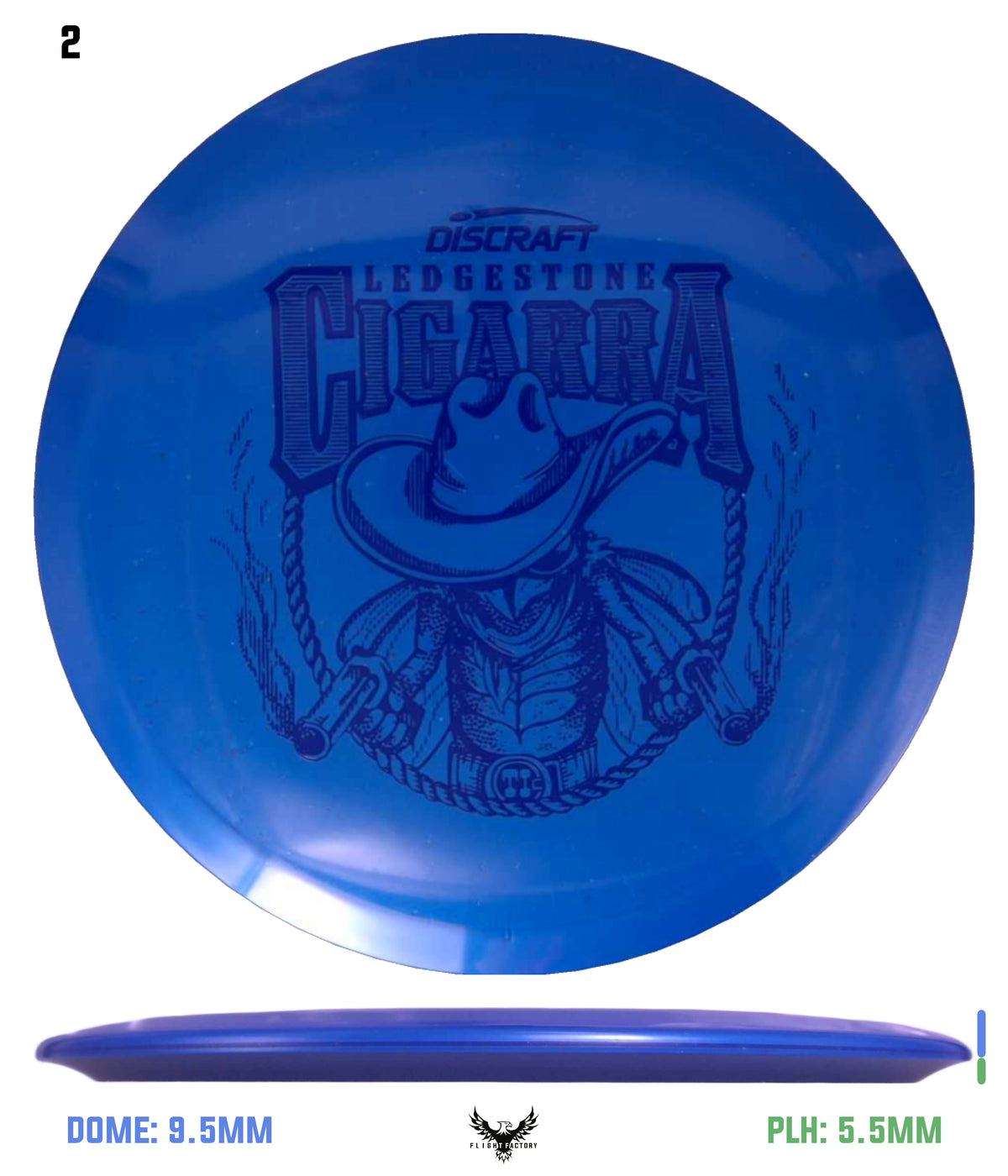 Discraft Anthony Barela Titanium Sparkle Cigarra - Ledgestone 2026 Preseason