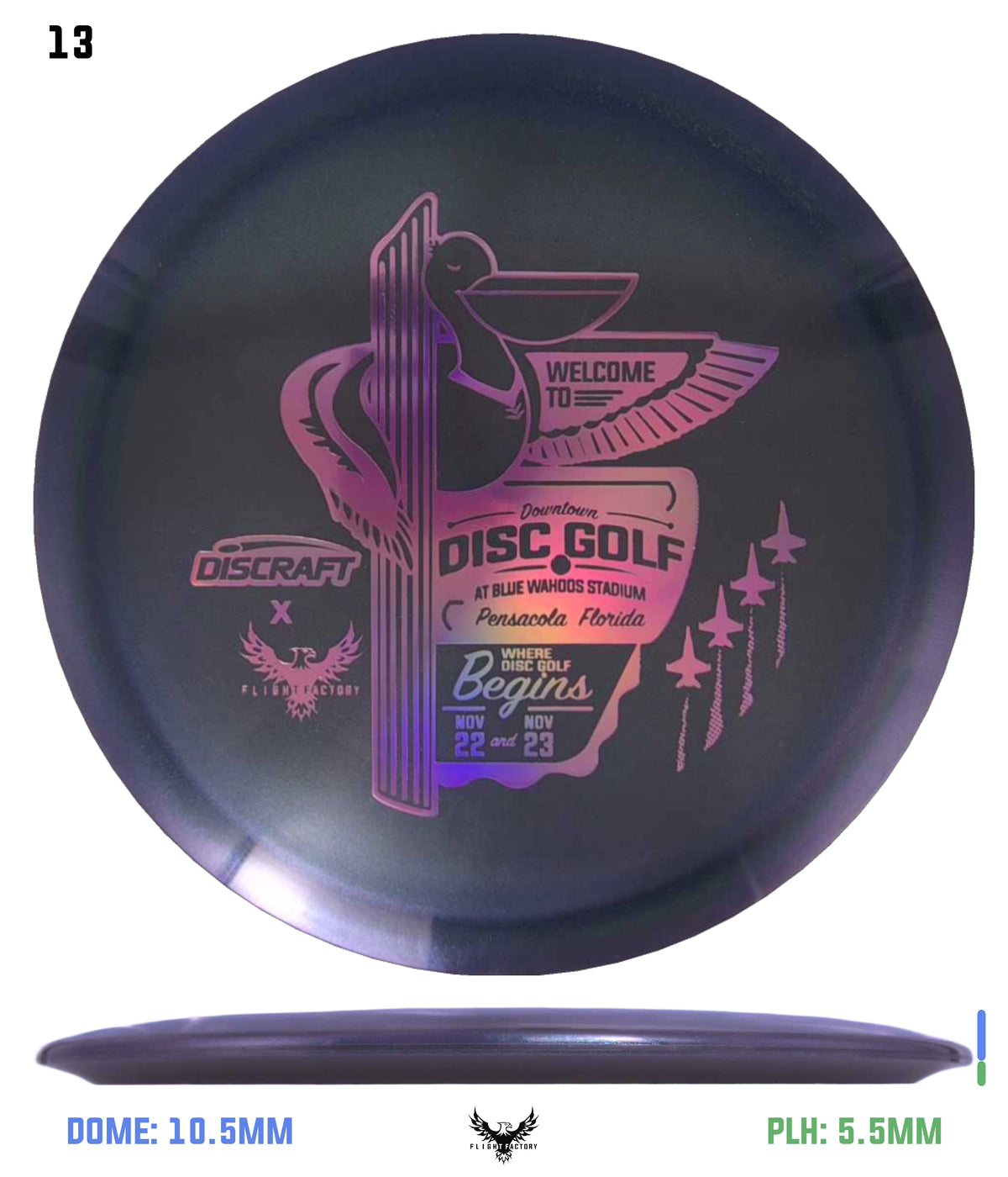 Discraft Anthony Barela Z Colorshift Cigarra - Downtown Disc Golf Experience