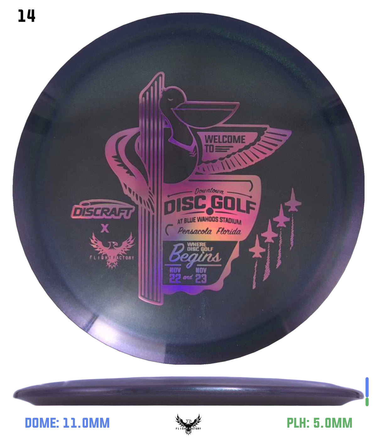 Discraft Anthony Barela Z Colorshift Cigarra - Downtown Disc Golf Experience