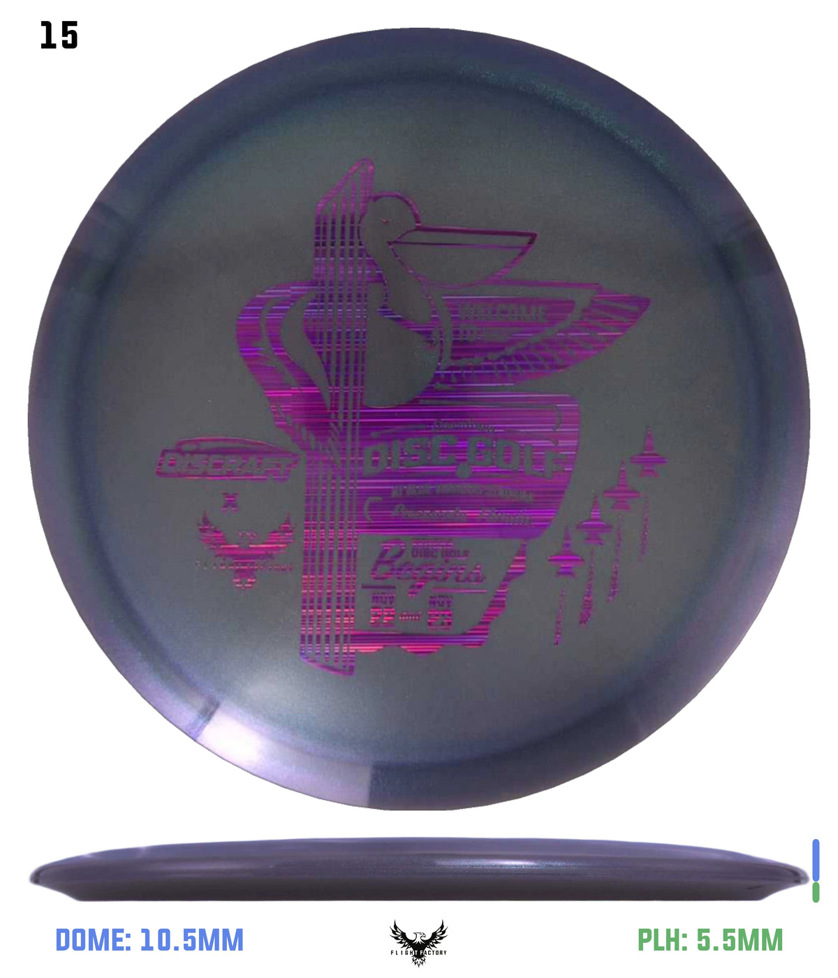 Discraft Anthony Barela Z Colorshift Cigarra - Downtown Disc Golf Experience