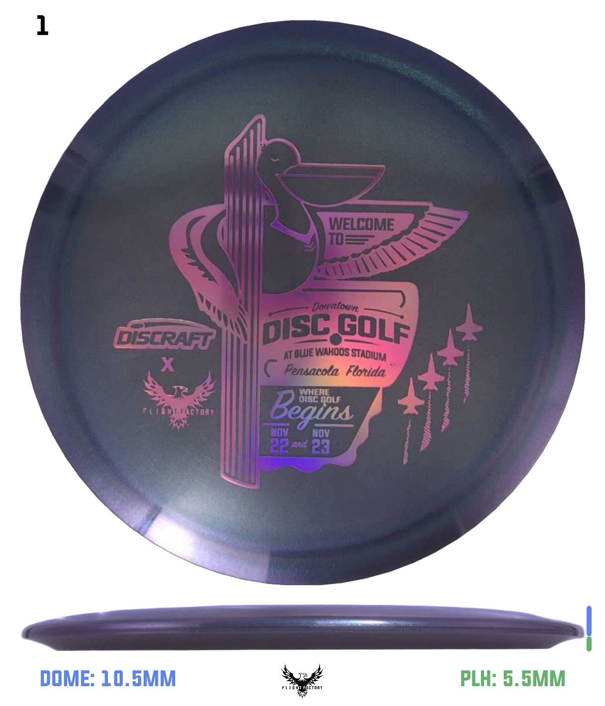 Discraft Anthony Barela Z Colorshift Cigarra - Downtown Disc Golf Experience