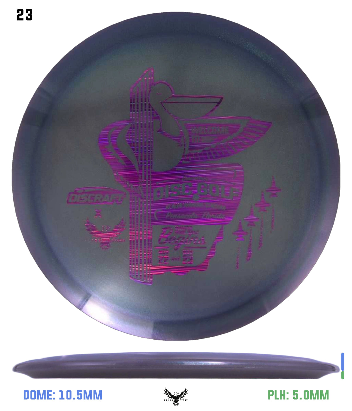 Discraft Anthony Barela Z Colorshift Cigarra - Downtown Disc Golf Experience