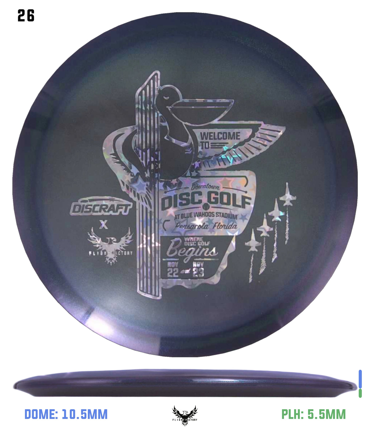 Discraft Anthony Barela Z Colorshift Cigarra - Downtown Disc Golf Experience