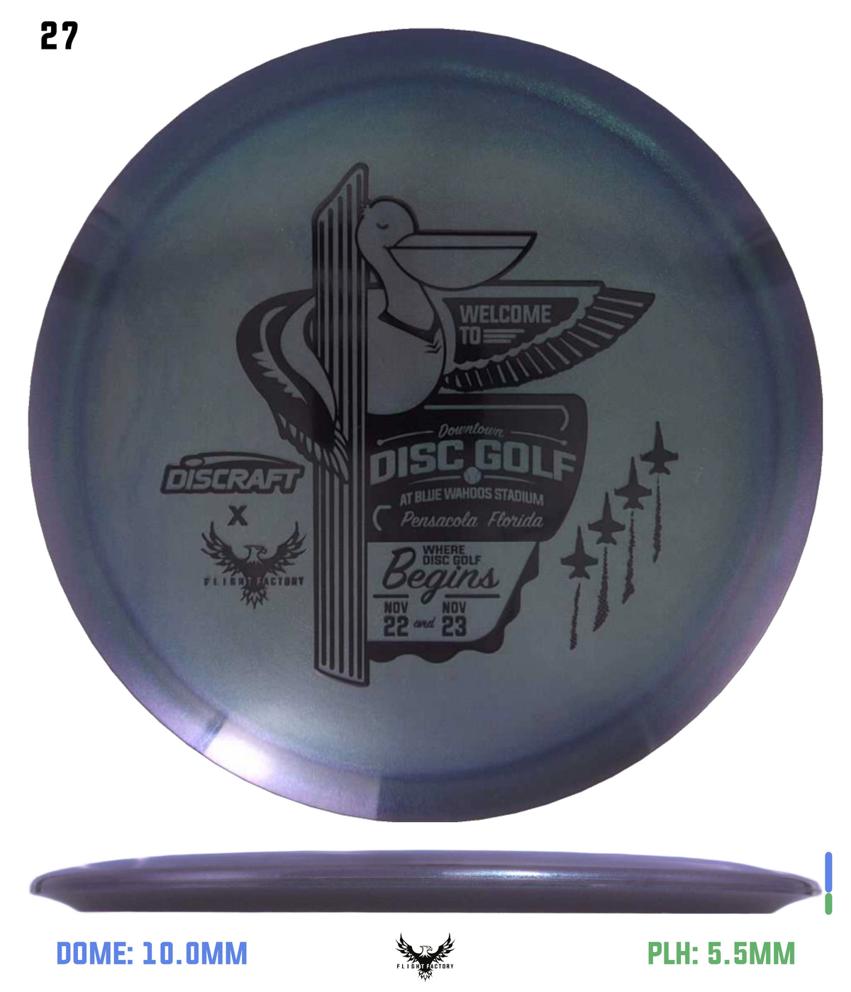 Discraft Anthony Barela Z Colorshift Cigarra - Downtown Disc Golf Experience