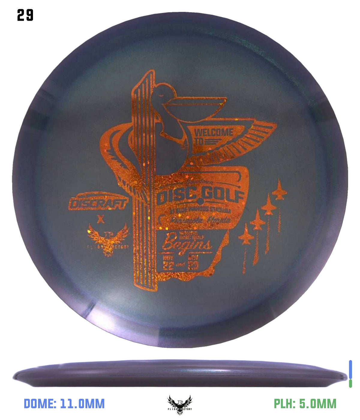 Discraft Anthony Barela Z Colorshift Cigarra - Downtown Disc Golf Experience