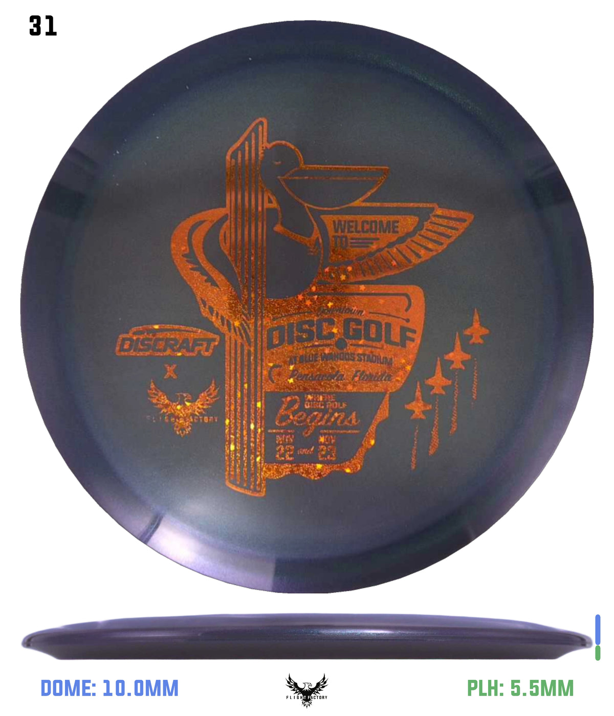 Discraft Anthony Barela Z Colorshift Cigarra - Downtown Disc Golf Experience