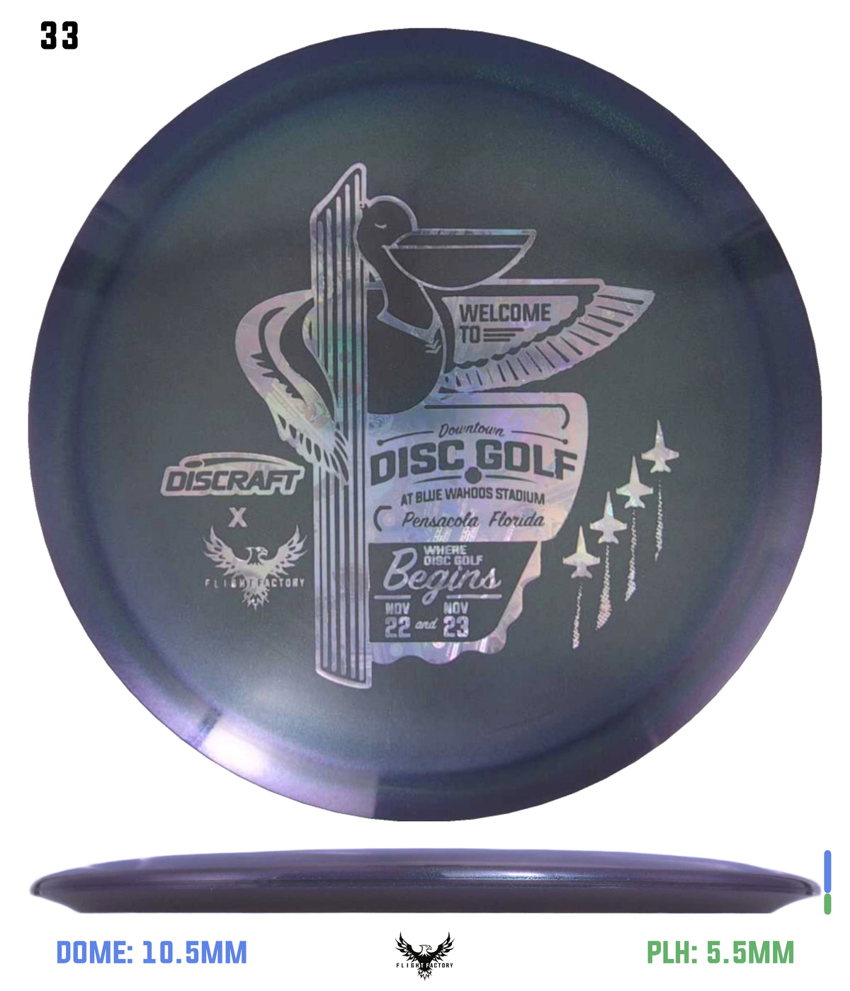 Discraft Anthony Barela Z Colorshift Cigarra - Downtown Disc Golf Experience