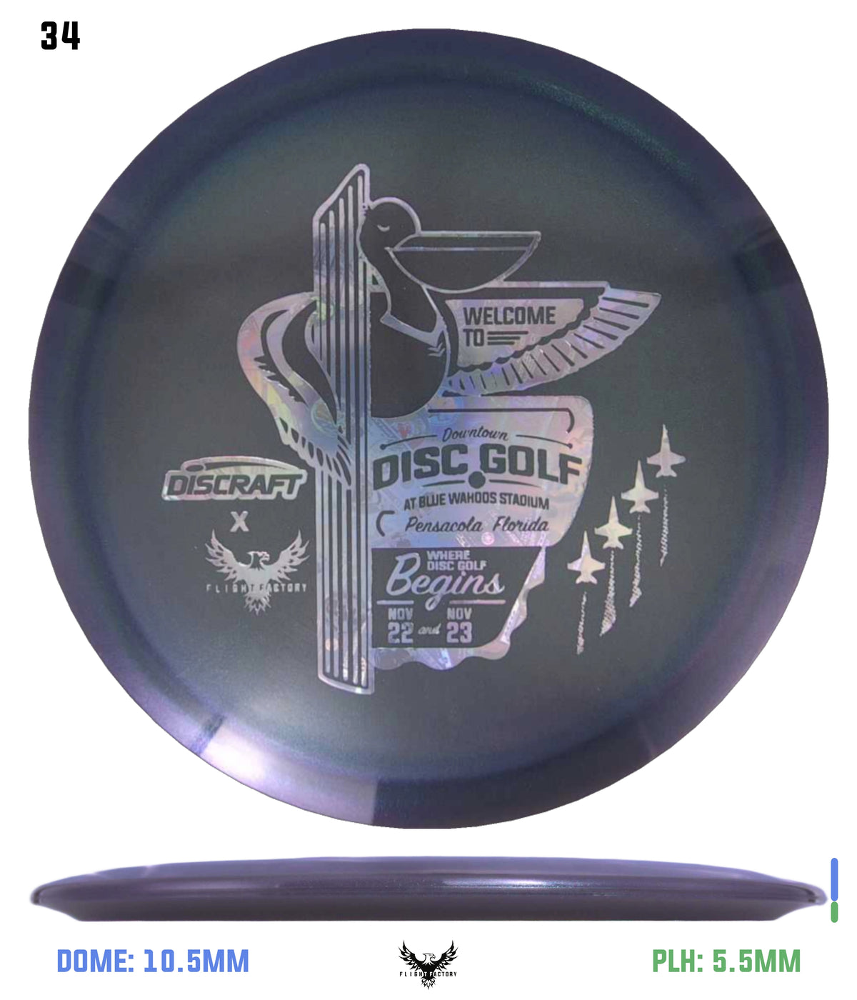 Discraft Anthony Barela Z Colorshift Cigarra - Downtown Disc Golf Experience