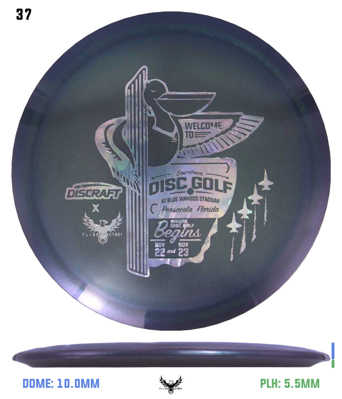 Discraft Anthony Barela Z Colorshift Cigarra - Downtown Disc Golf Experience