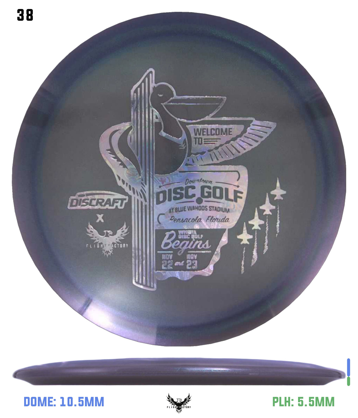 Discraft Anthony Barela Z Colorshift Cigarra - Downtown Disc Golf Experience