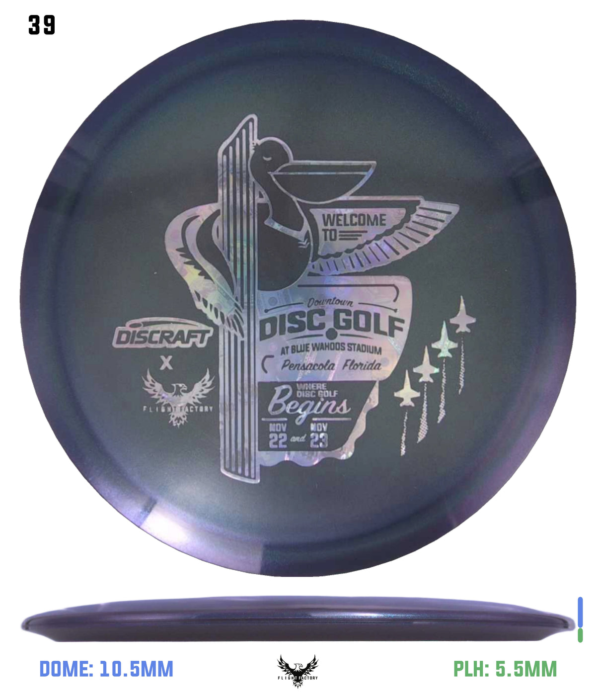 Discraft Anthony Barela Z Colorshift Cigarra - Downtown Disc Golf Experience