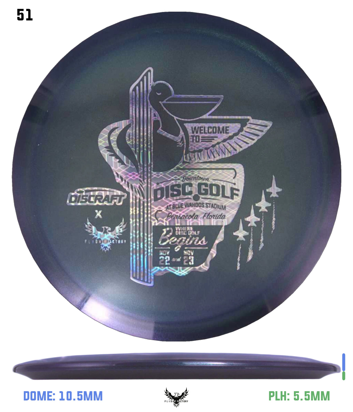 Discraft Anthony Barela Z Colorshift Cigarra - Downtown Disc Golf Experience