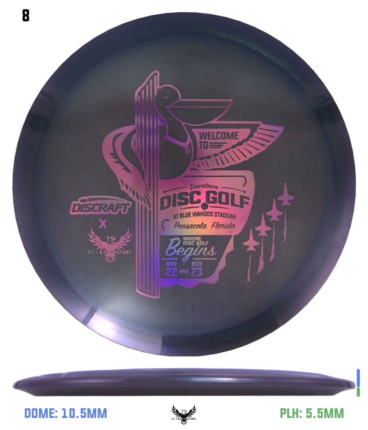 Discraft Anthony Barela Z Colorshift Cigarra - Downtown Disc Golf Experience