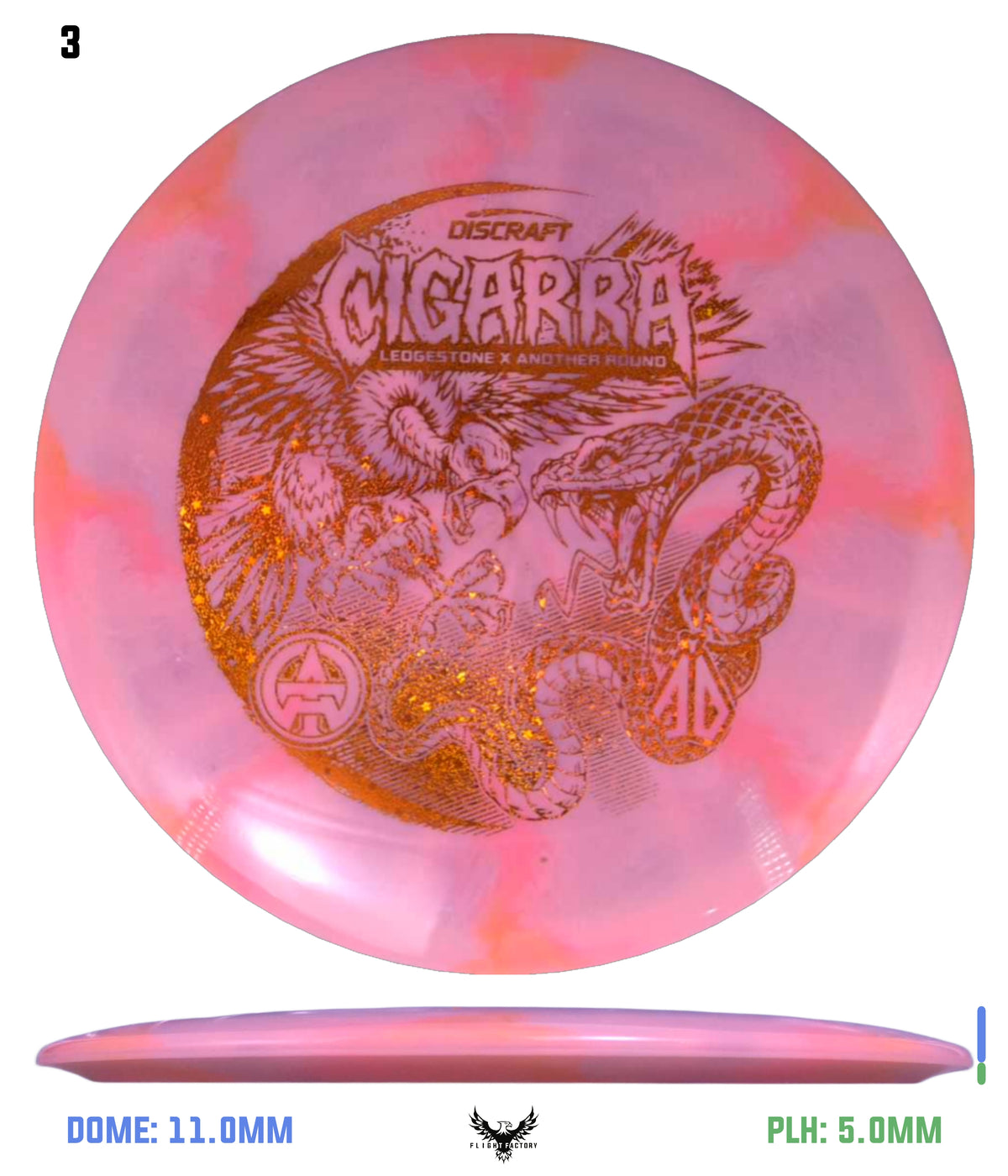 Discraft Barela x Turner ESP Swirl “BFF” Cigarra - Worlds 2026